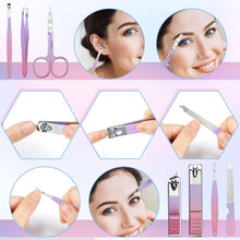 Maniküre Set Edelstahl Nagelknipser Pediküre Kit - Tragbar