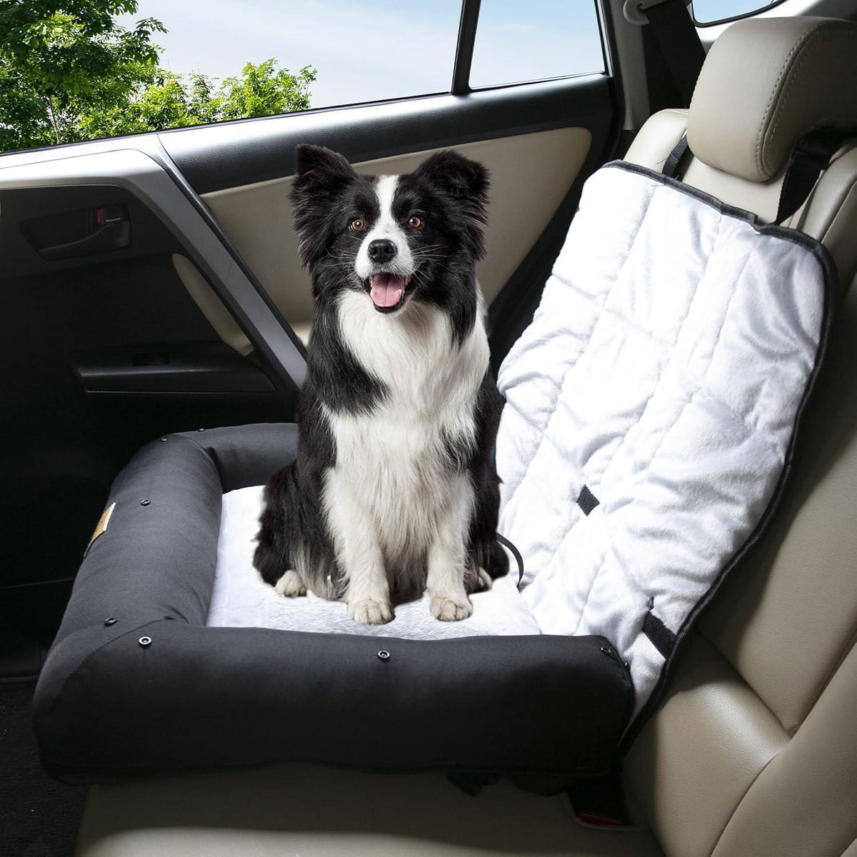 Hunde Autositz Groß – 3in1, Wasserdicht & Sicher
