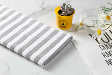 8er-Set Microfaser Geschirrtücher 65x45 cm Grau