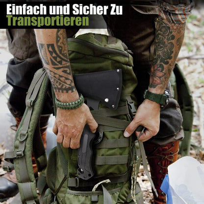 DRAGON RIOT Camping Outdoor Axt Beil 8-in-1 Survival Geschenk