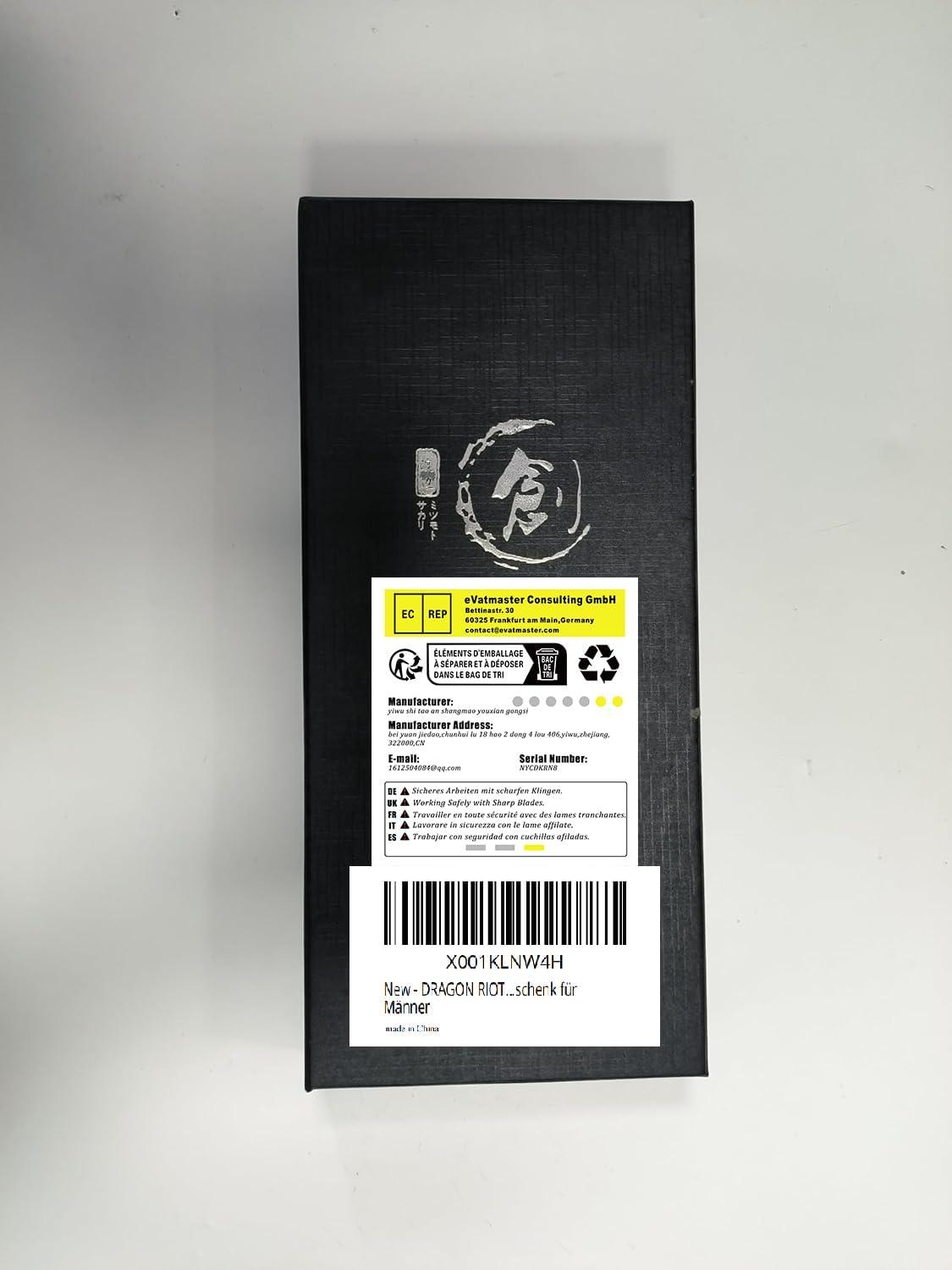 DRAGON RIOT Survival Axt Camping Beil Schwarzes Multifunktionswerkzeug