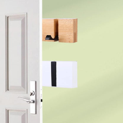 Holz Wandgarderobe Klappbar Kleiderhaken 5 Haken Weiß 42cm