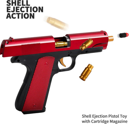 Kinder Spielzeugpistole Schaumstoff Blaster 60 Kugeln Geschenk