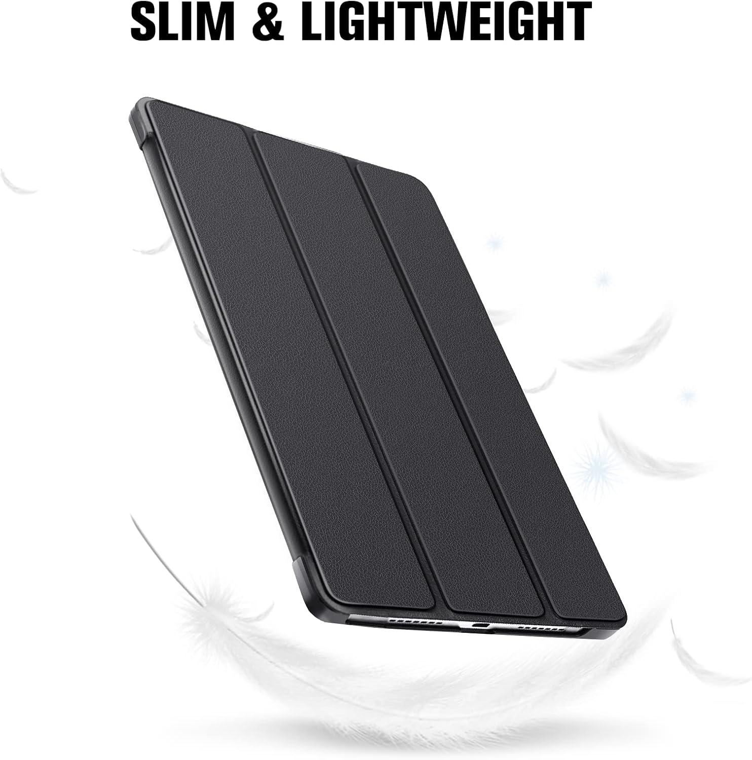 Smart Schutzhülle für Lenovo Tab M10 10,1 Zoll mit Ständer & Auto Sleep/Wake - Schwarz