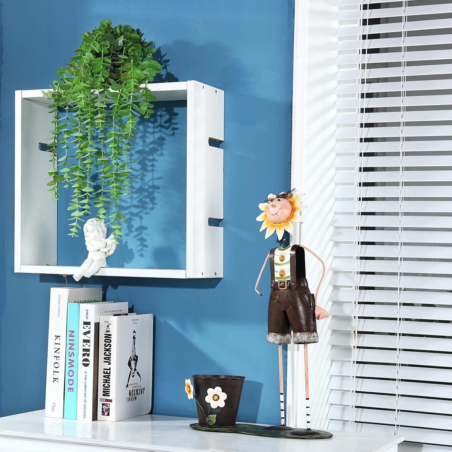Künstlicher Eukalyptus Hängepflanze im Topf, Dekoration für Wand Küche