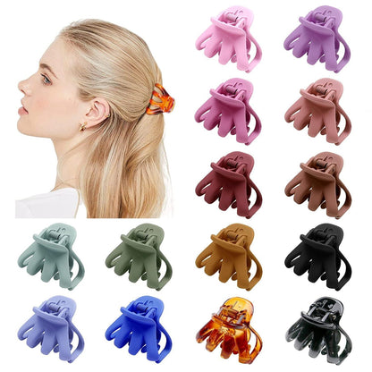14 Stück Haarklammer Octopus Haarspangen Kunststoff Haarstyling