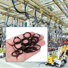 315-teiliges Carbonstahl C-Clip Sortiment für Wellen & Bolzen