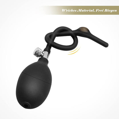 Aufblasbarer Harnröhren Dilator Silikon Penis Plug Pumpe