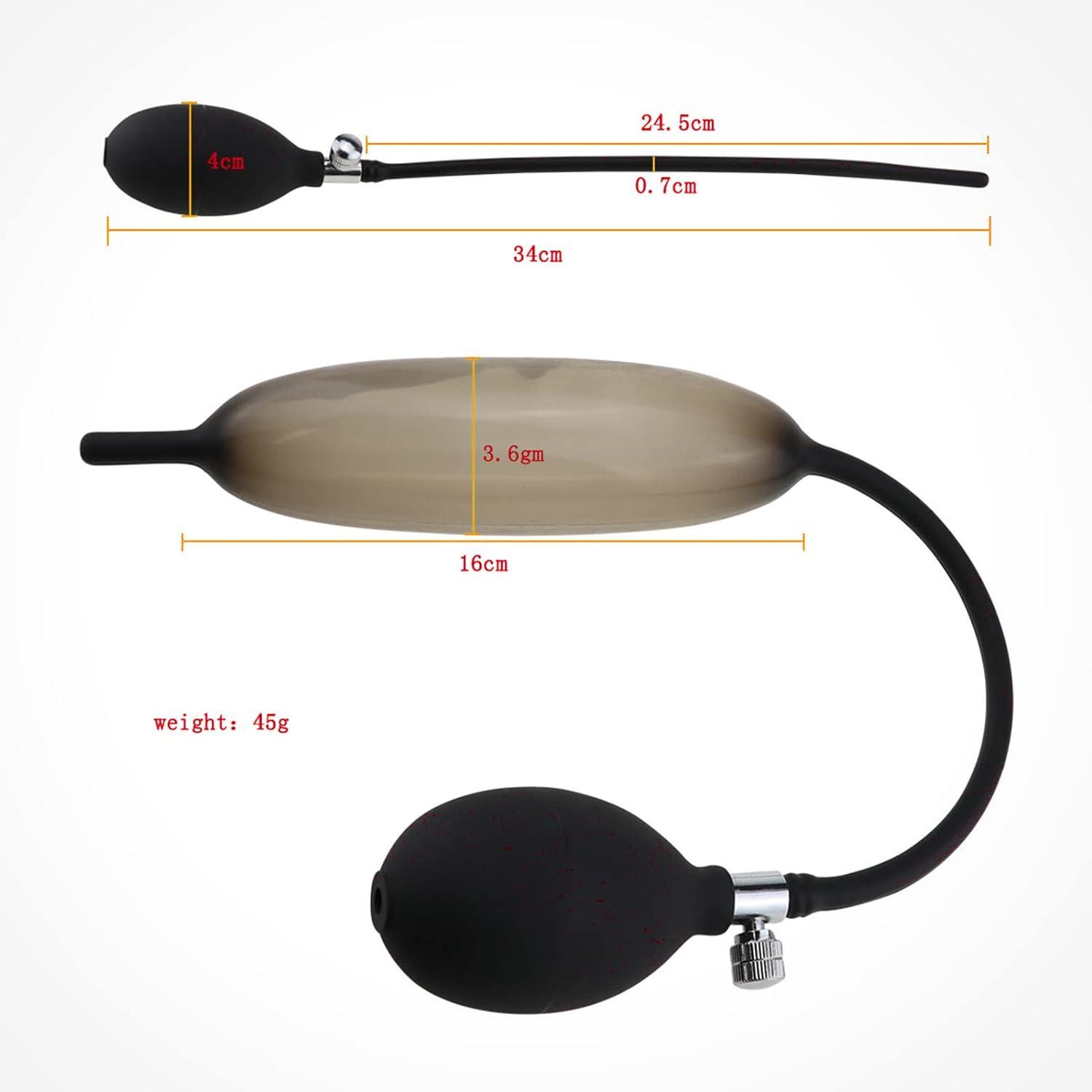 Aufblasbarer Harnröhren Dilator für Männer Silikon Penis Plug Pumpe SM