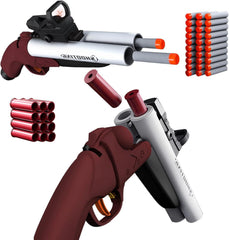 Dart Blaster Double Barrel Schaumstoffpistole für Kinder ab 8 Jahren