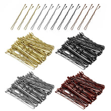 Metall Wellen Bobby Pins 200 Stück Haarklammern Damen Haarnadel Set