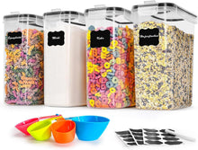 Vorratsdosen Set 4L Luftdicht Groß Aufbewahrungsbox Organizer Müsli