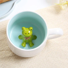 Süßer Frosch Kaffeebecher Keramik 3D Tier Geschenk 230ml