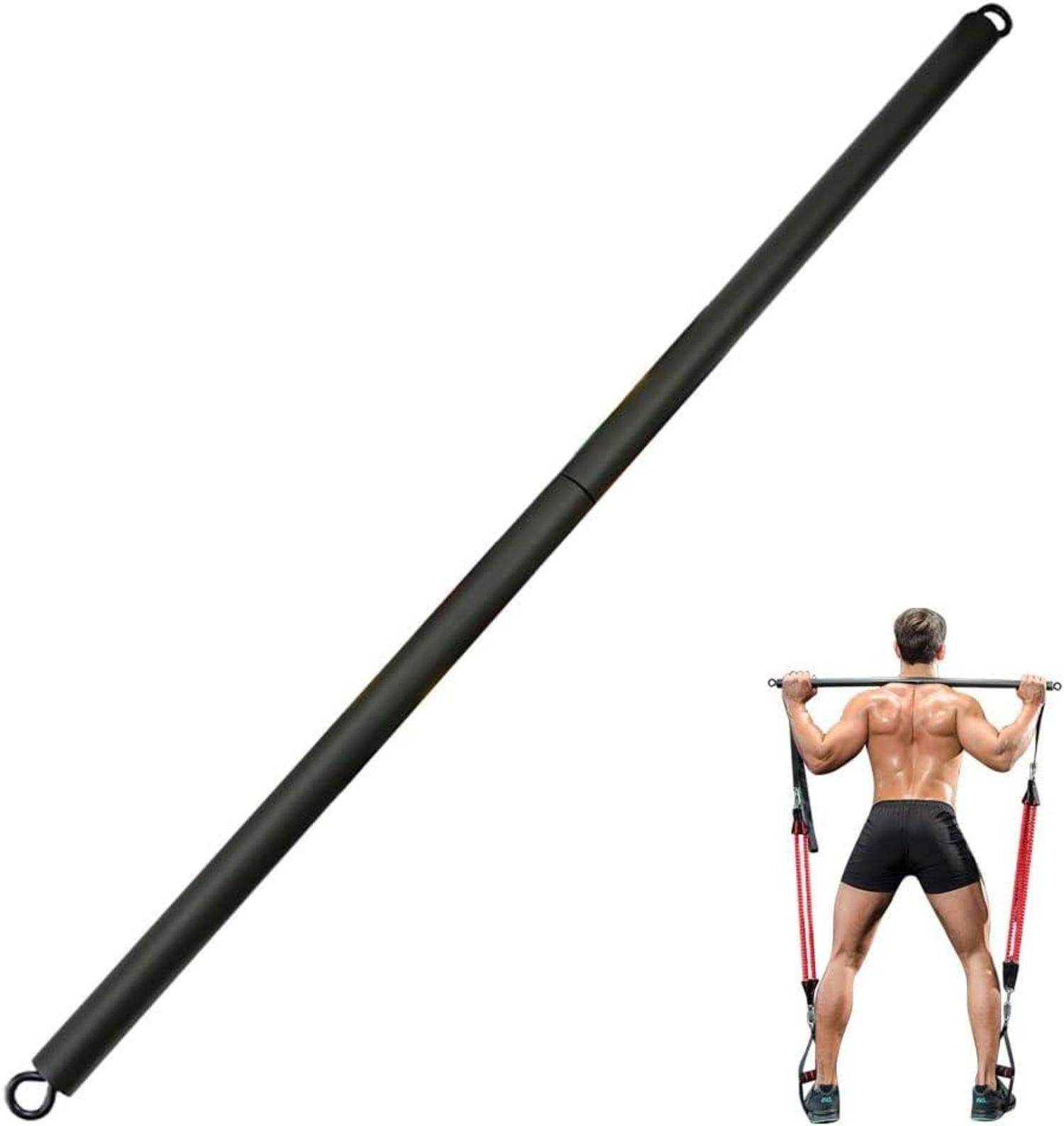 Fitnessband Pilates Bar Resistance Bands Schwarz