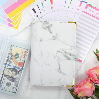 Budget Planner A6 Ringbuch Geldumschläge Organizer Etiketten