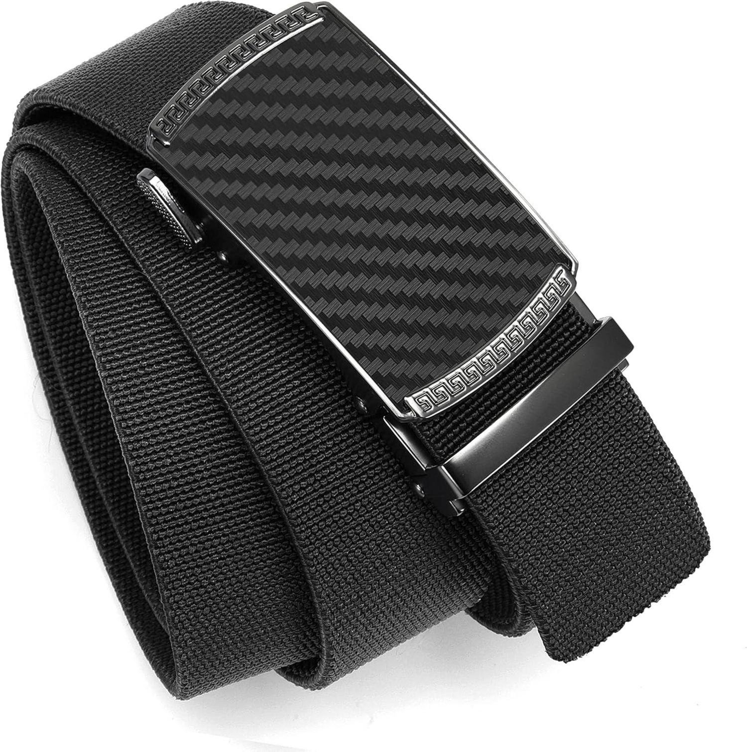 Elastischer Gürtel Herren Golf Nylon Stretchgürtel 35mm - Größe Angepasst