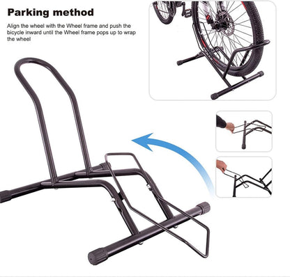 Fahrradständer Freistehender Halter für Mountainbike Rennrad