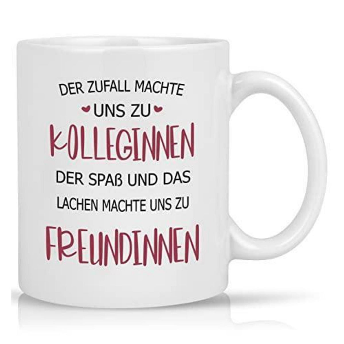 Abschiedsgeschenk Kollegin – Tasse mit Spruch – 320ml Keramik