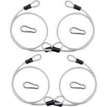 Sicherheitskabelschloss Stahlseil Ösen Diebstahlsicherung