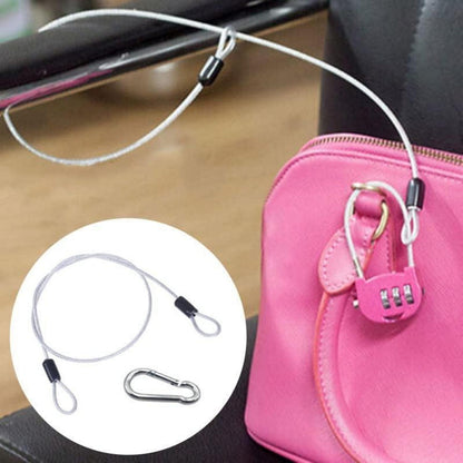 Sicherheitskabelschloss Stahlseil Ösen Diebstahlsicherung