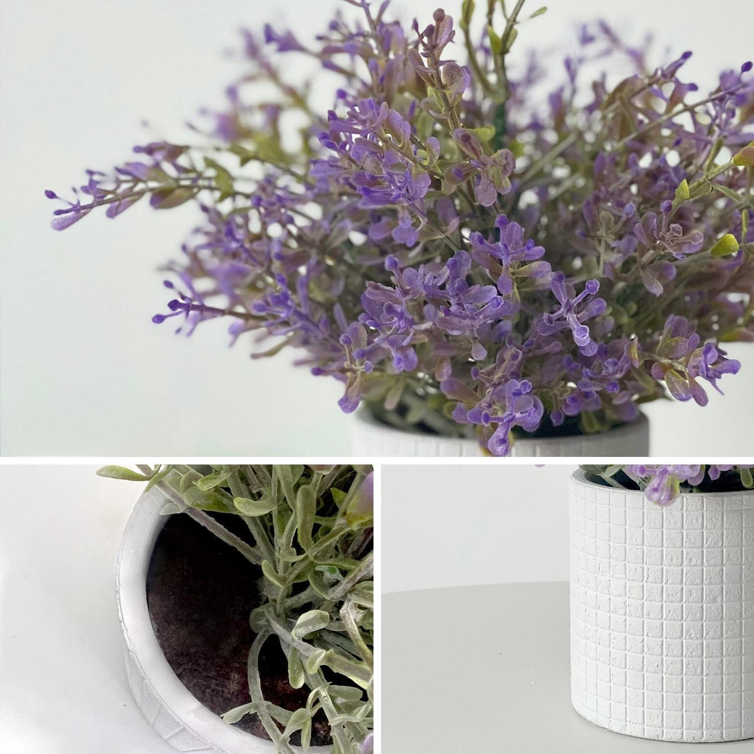 3er Set Künstliche Eukalyptus Kunstpflanzen Grün für Deko