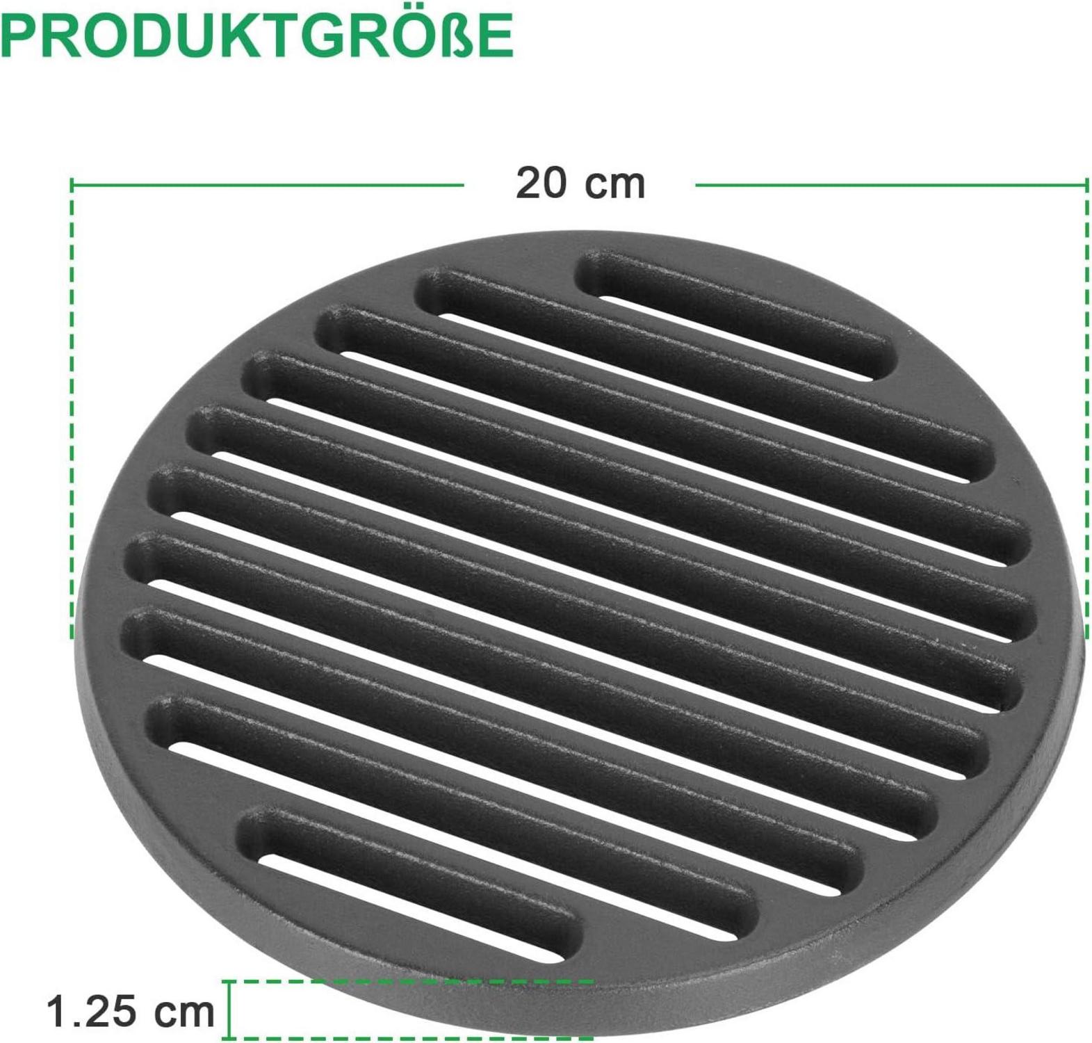 Feuerrost Rundrost Ø 20 cm Gusseisen Ofen Kamin Rost
