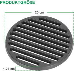Feuerrost Rundrost Ø 20 cm Gusseisen Ofen Kamin Rost