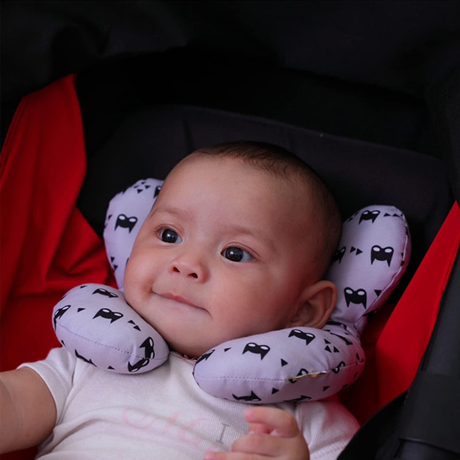 Baby Reisekissen Kinderwagen Autositz Weiches Nackenkissen 0-1 Jahre