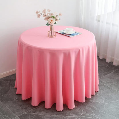 Runde Tischdecke Pink 360cm – Tischwäsche für Küche, Party & Hochzeit