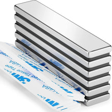 Neodym Magnete Extra Stark 6 Stück 60 x 10 x 3 mm Stabmagnet