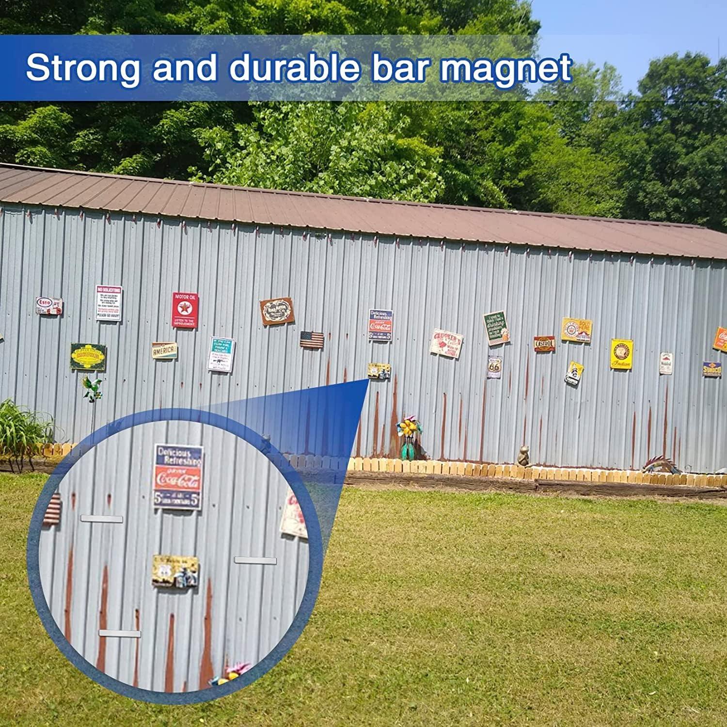 Neodym Magnete Extra Stark 6 Stück 60 x 10 x 3 mm Stabmagnet
