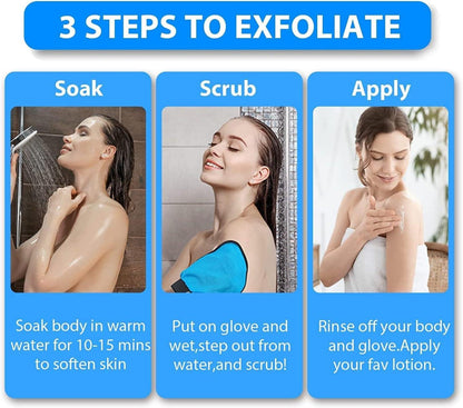 Koreanische Peeling-Handschuhe für Bad & Körper - Hautentferner, exfoliating