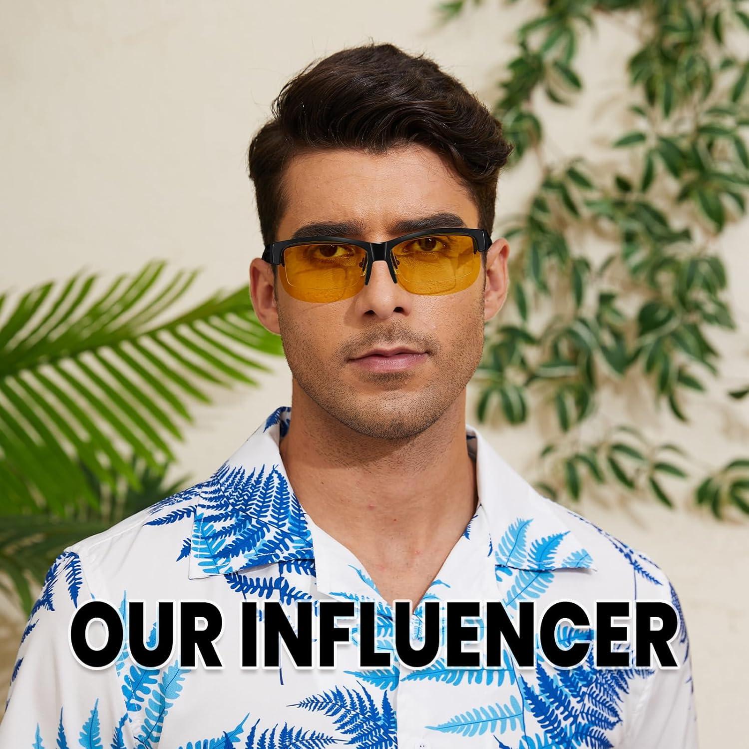 Polarisierte Sonnenbrille Überbrille für Herren und Damen