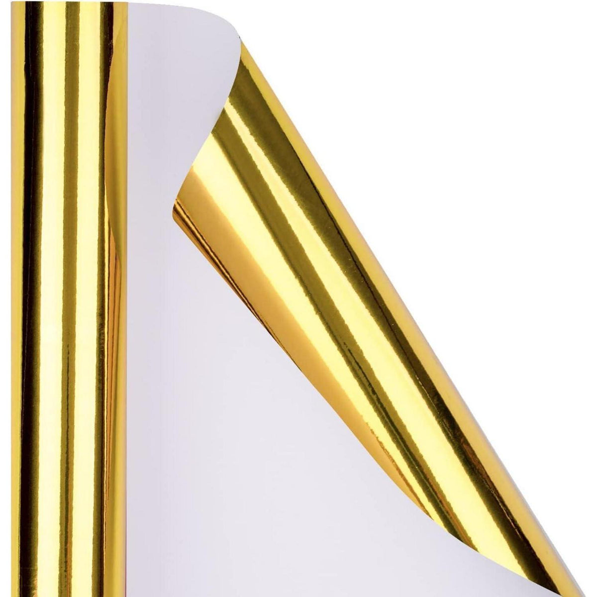 Goldfarbenes Geschenkpapier – Metallic, 44,5 cm x 10 m