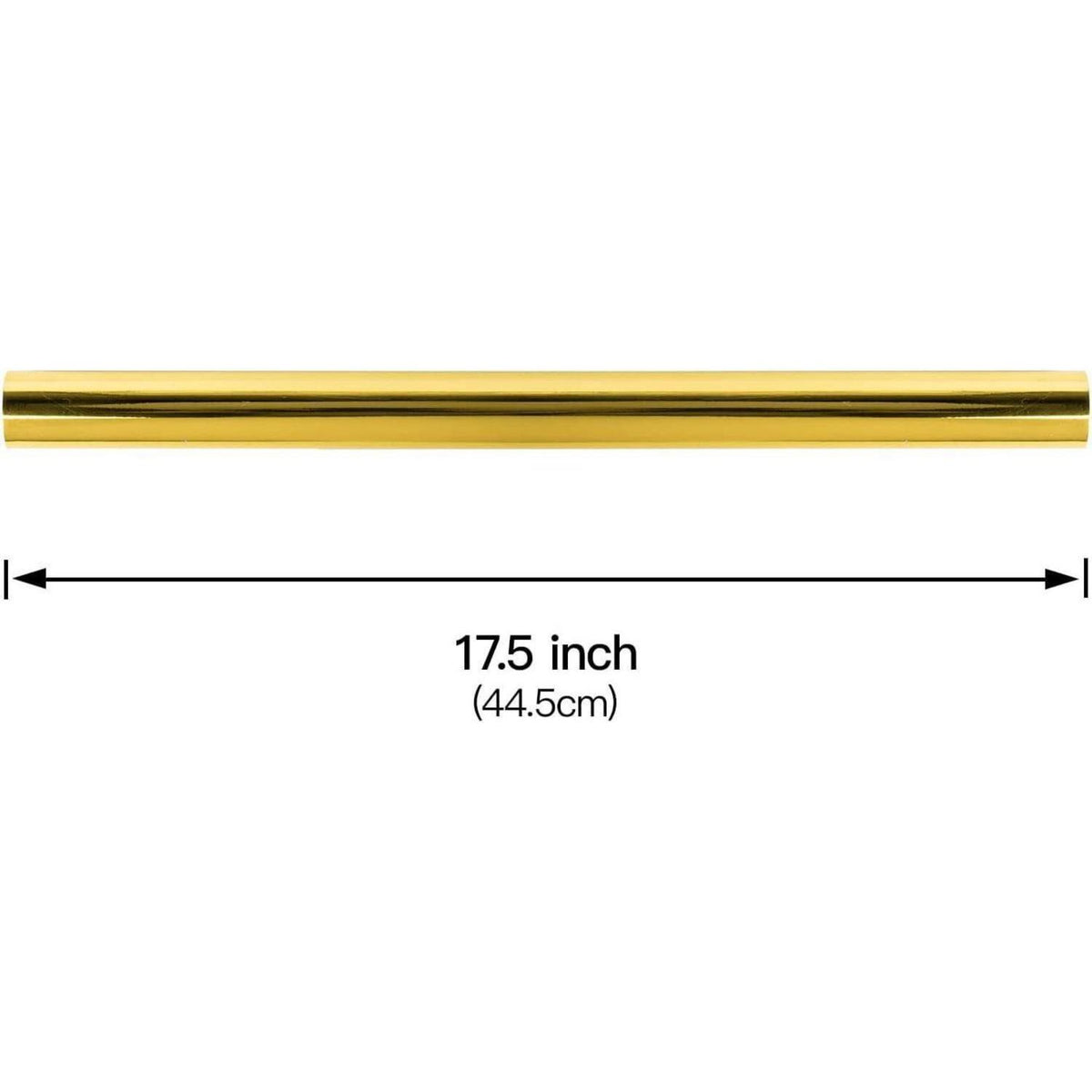 Goldfarbenes Geschenkpapier – Metallic, 44,5 cm x 10 m