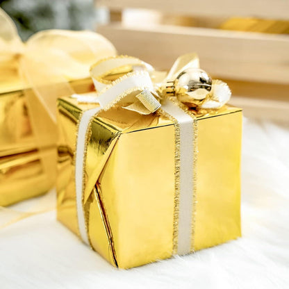 Goldfarbenes Geschenkpapier – Metallic, 44,5 cm x 10 m