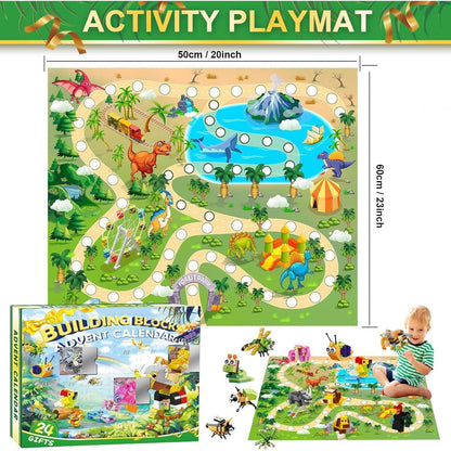 2024 Adventskalender Weihnachtskalender Puzzle-Spielzeug