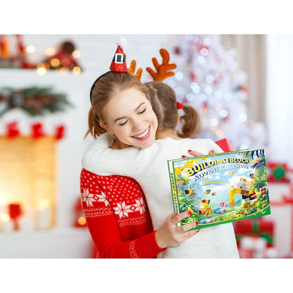 2024 Adventskalender Weihnachtskalender Puzzle-Spielzeug