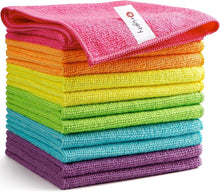 12er Pack Mikrofaser Reinigungstücher fusselfrei saugfähig 30x30cm