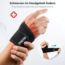 Handgelenk Bandagen 2er-Pack für Kraftsport