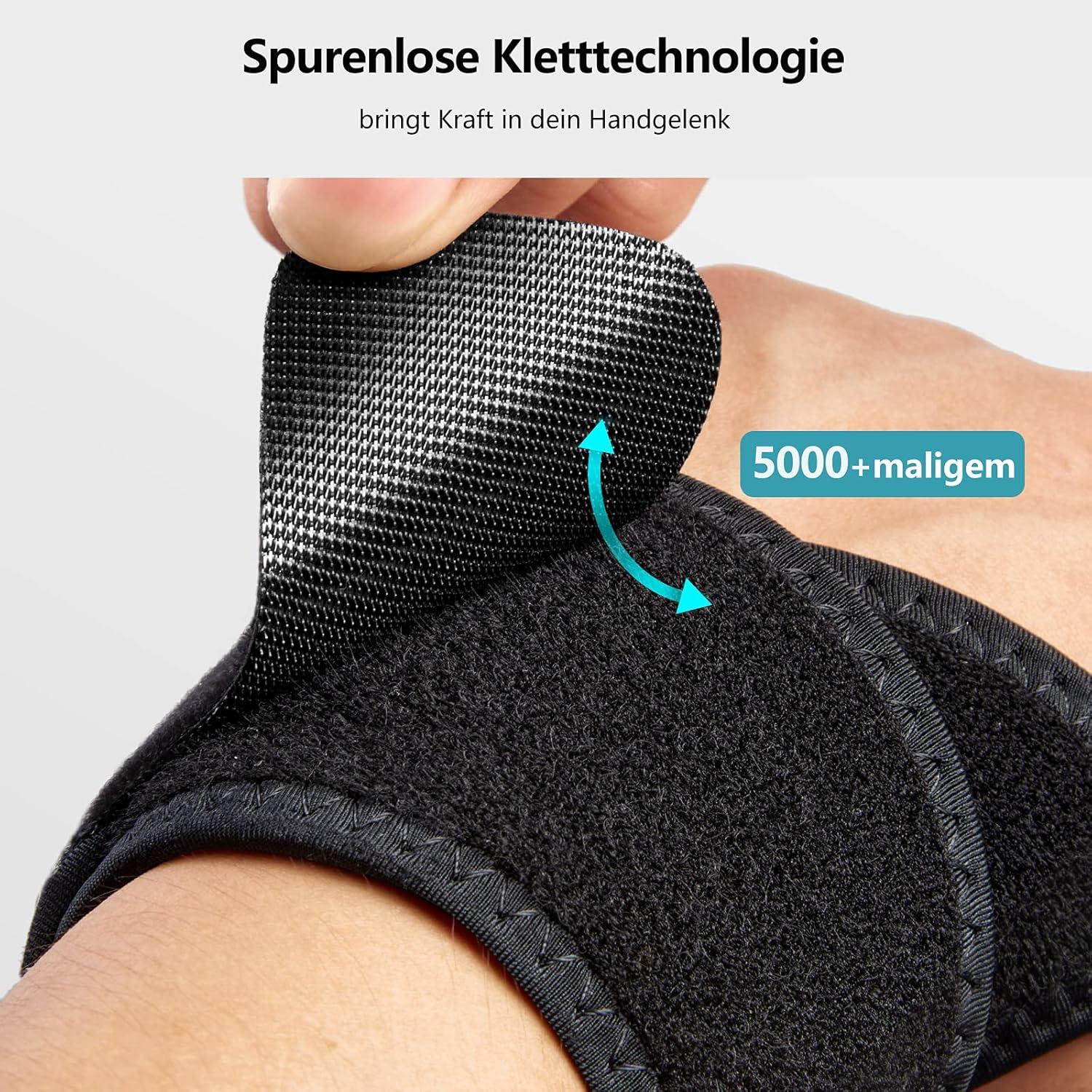 2er-Pack Handgelenk Bandagen Damen Herren für Sehnenscheidenentzündung