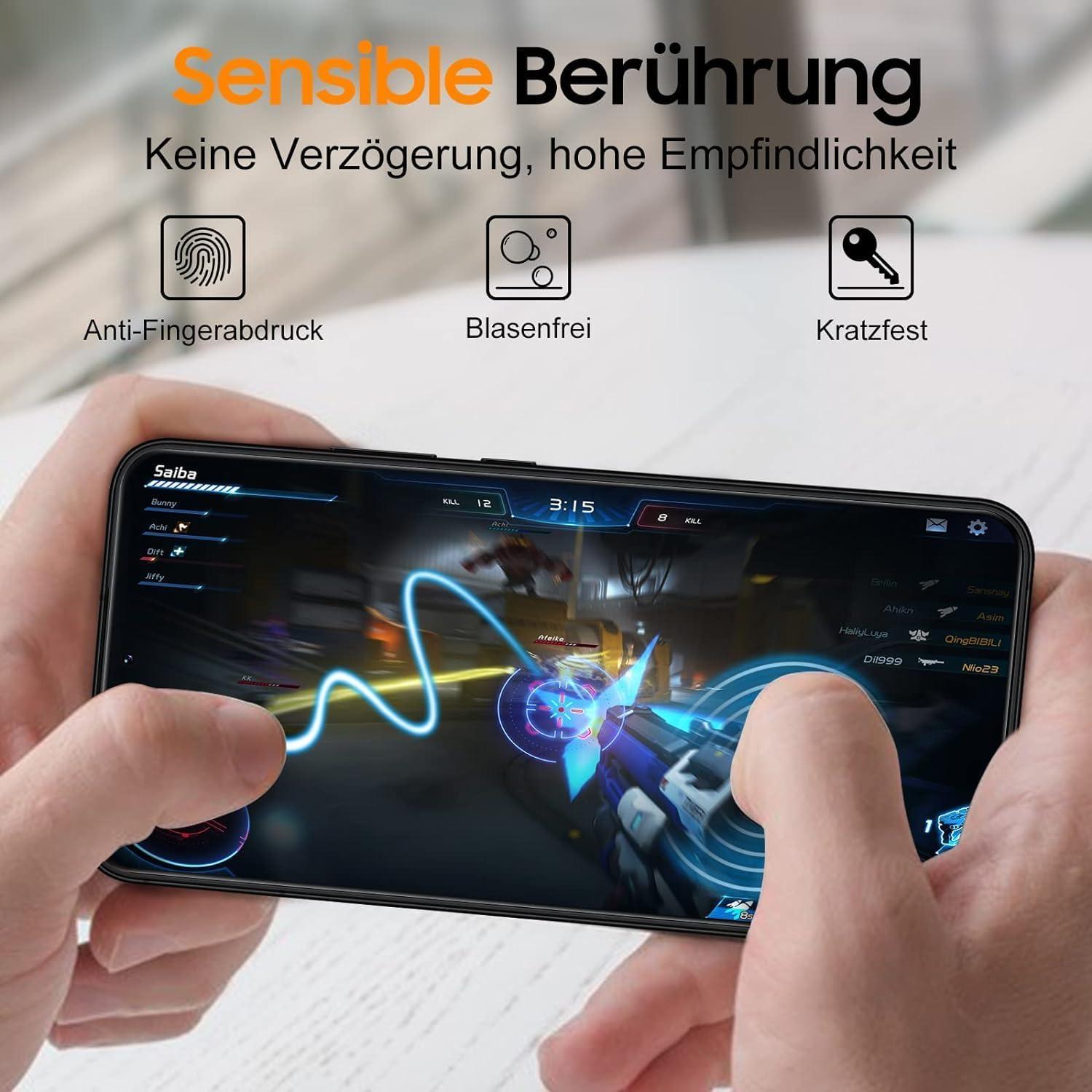 Schutzfolie Samsung Galaxy S22 Panzerglas 5er Set 9H Härte
