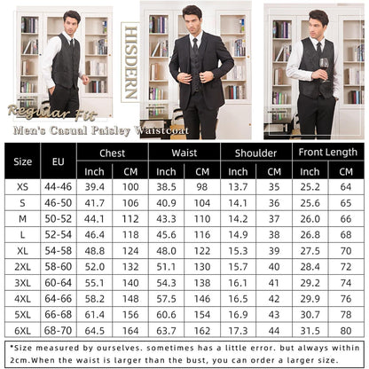 Herren Jacquard Weste Krawatte Einstecktuch Set XL Weiß