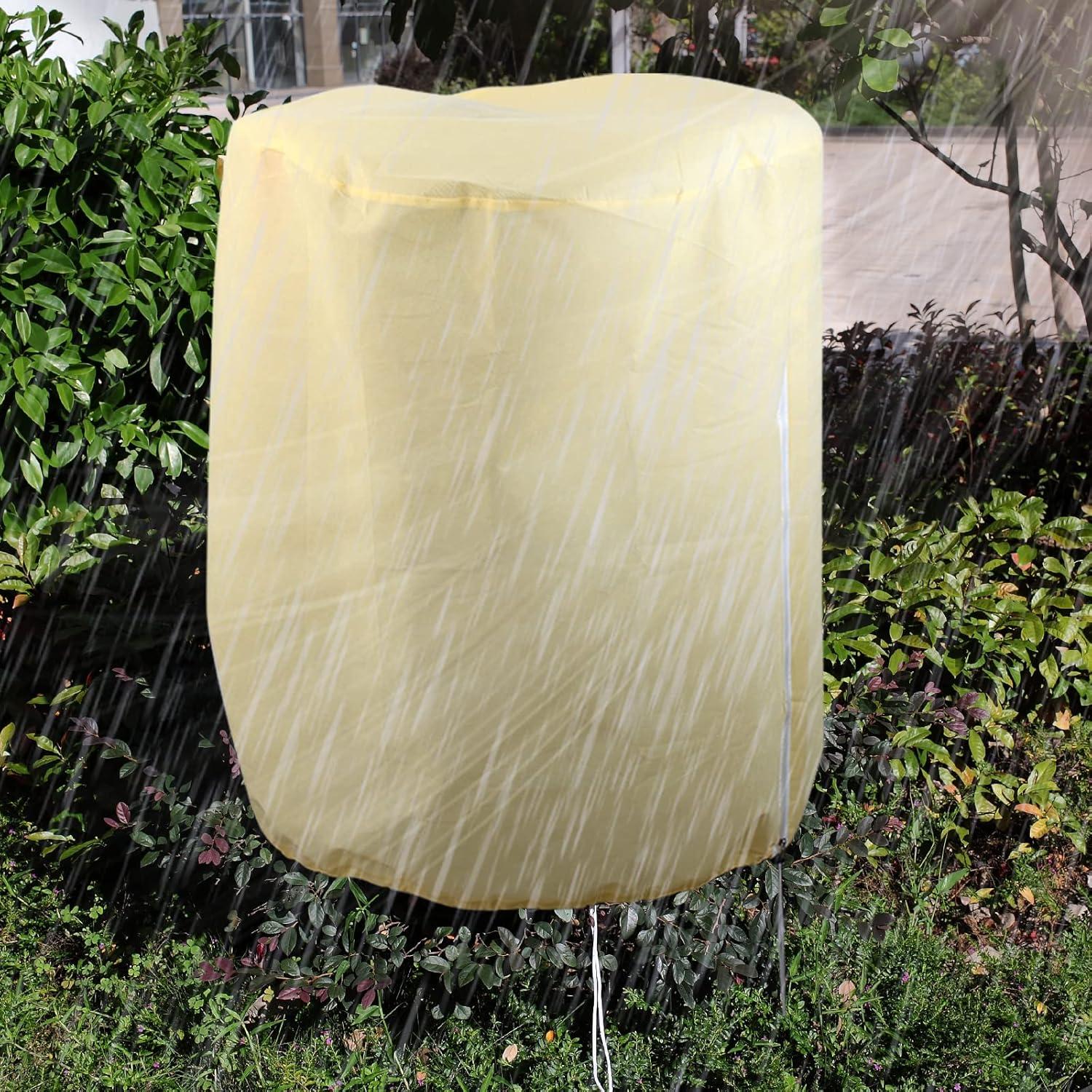 Winterschutz 200x200x240cm 80g/m² für Kübelpflanzen, Frostschutz Palmen