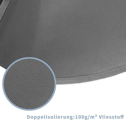 Palmen Winterschutz Ø100cm Kordelzug Frostschutz Grau