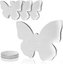 Tischdeckenbeschwerer Schmetterling-Motive Edelstahl Magnet Garten 4er
