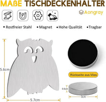 Eulen-Motive Edelstahl Outdoor Tischdeckenbeschwerer - 4