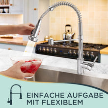 Moderne FORIOUS Wasserhahn Küche mit hoher Bogenbrause