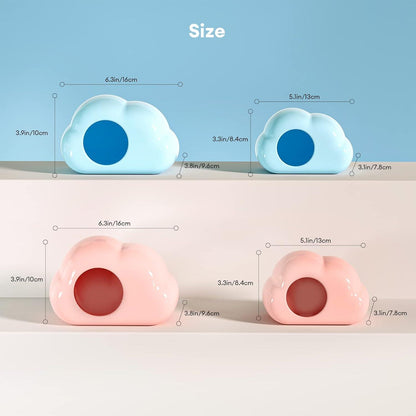 Keramik Hamsterhaus Wolken-Form Tunnel Versteck Sommerbett