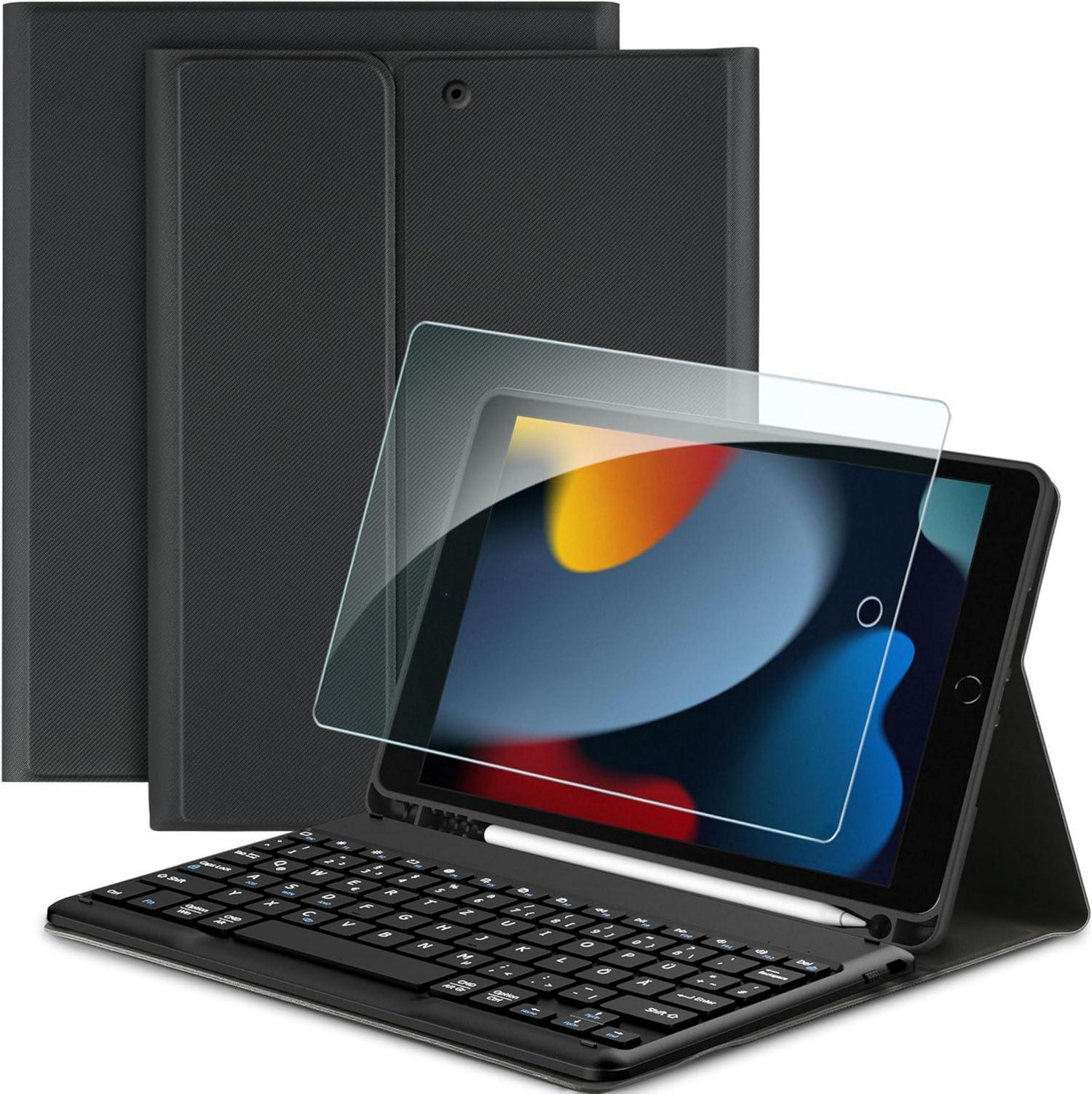 Bluetooth Tastaturhülle für iPad 10.2 Zoll